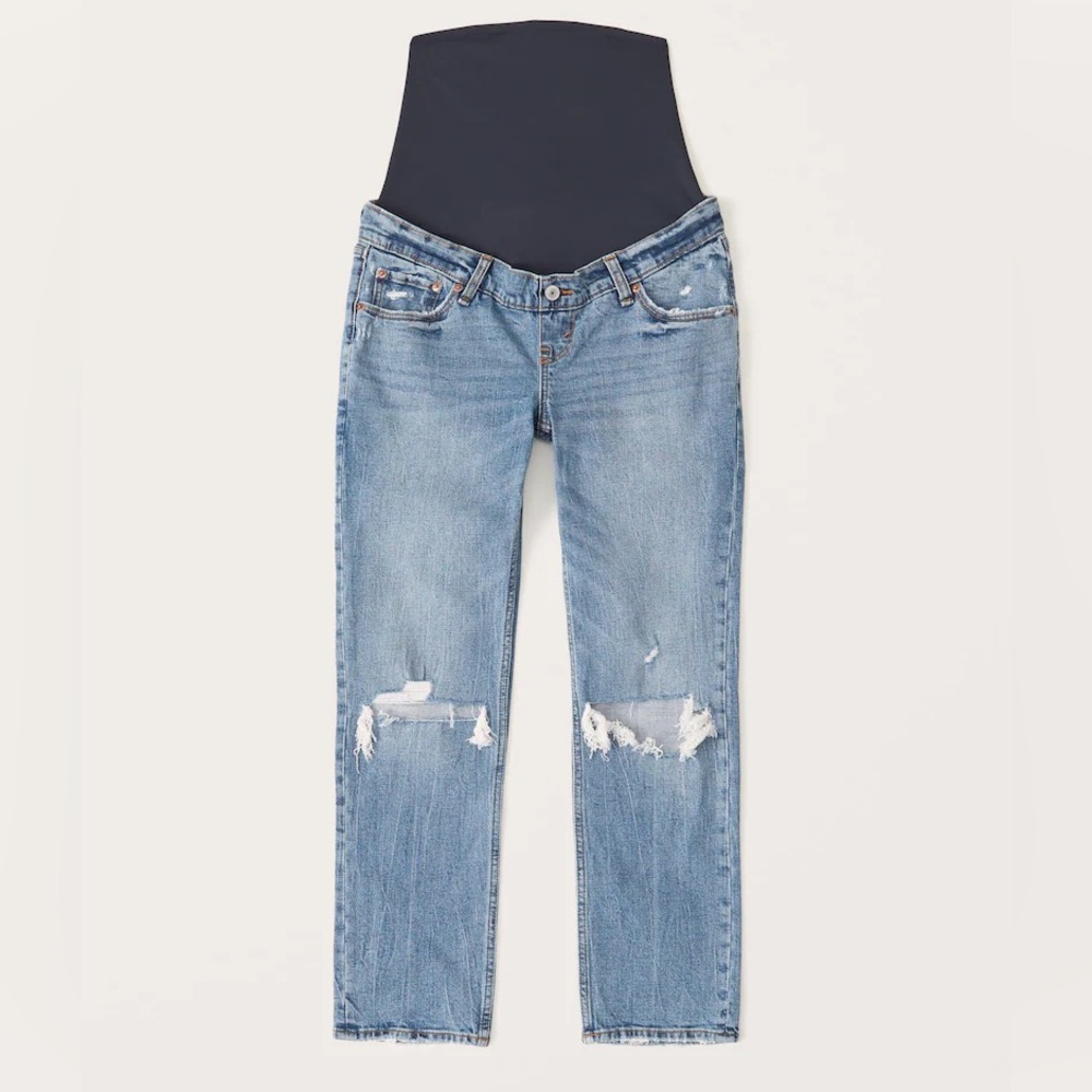 Abercrombie Maternity Ankle Straight Jean